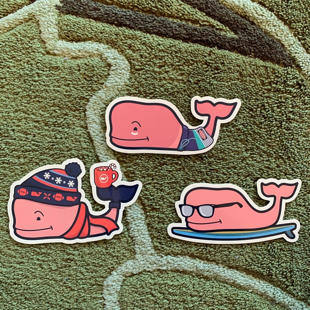2/$10 NEW Vineyard Vines Sticker Trio💕